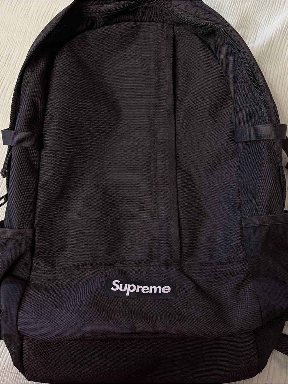 Supreme SS18 Black Backpack